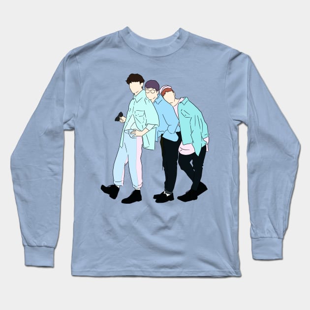 EXO-CBX Long Sleeve T-Shirt by edasavage